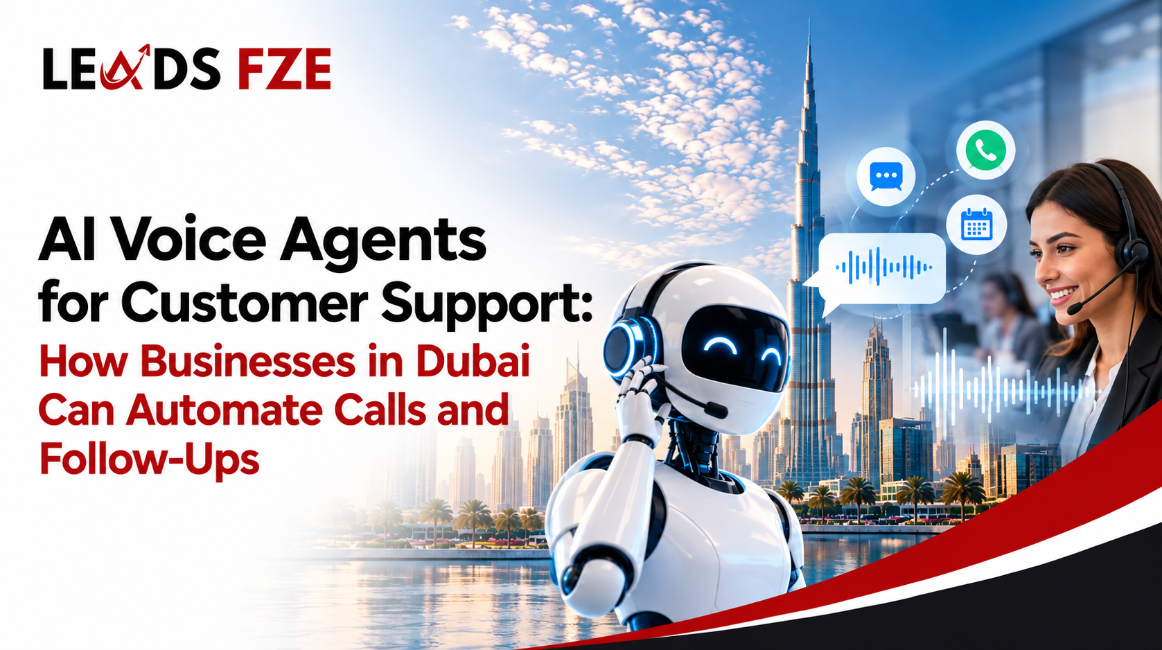 AI voice agents customer support Dubai