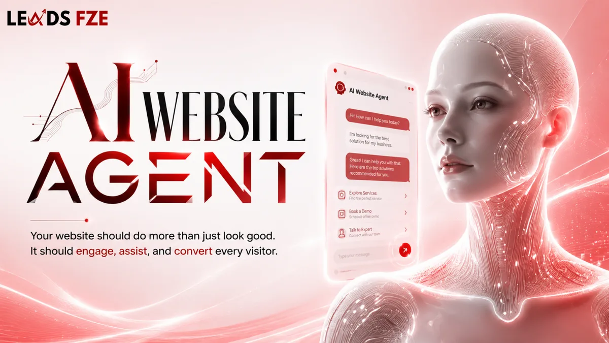 AI website chat and voice agent dashboard