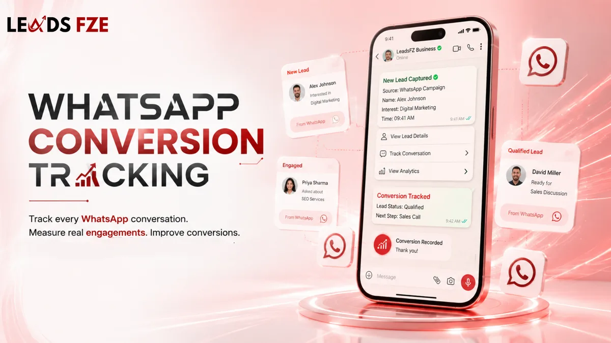 WhatsApp conversion tracking setup
